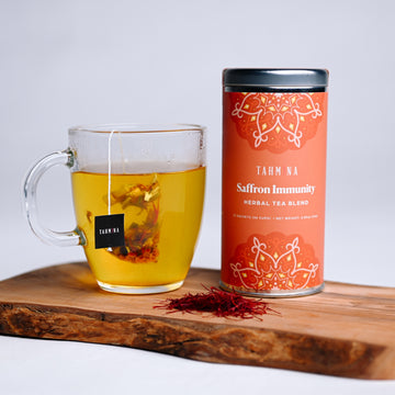 Saffron Immunity Caffeine Free Herbal Tea Blend (Sachets)