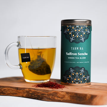 Saffron Sencha Green Tea Blend (Sachets)