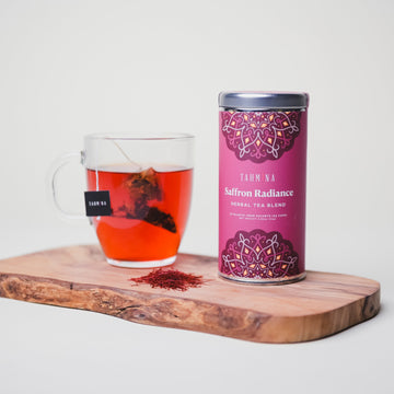 Saffron Radiance Caffeine Free Herbal Tea Blend (Sachets)